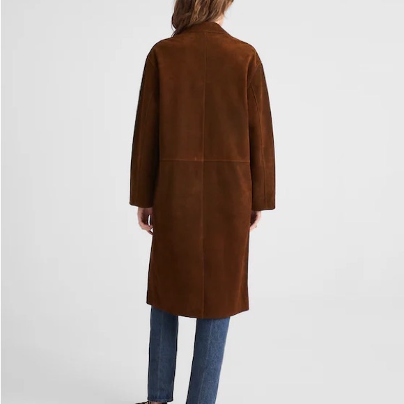 Madewell Chocolate Brown Trench Coat - Picture 5 of 6